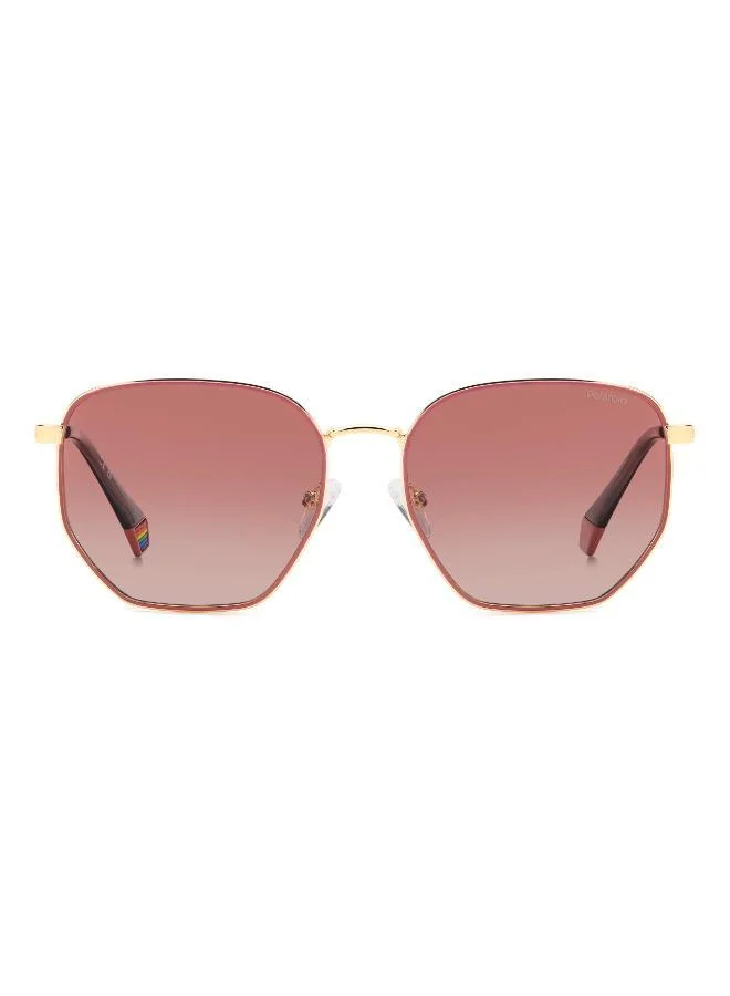 بولارويد إطارات نظارات هندسية مستطيلة